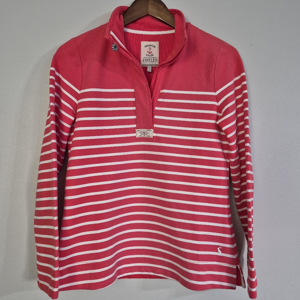 Joules Premium Cotton Nautical Striped Sweater Size 6 - Picture 10 of 12